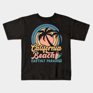 California Beach Earthly Paradise T Shirt For Women Men Kids T-Shirt